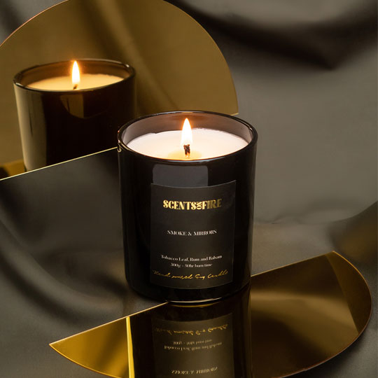 Smoke and Mirrors Scented Candles Scentsonfire