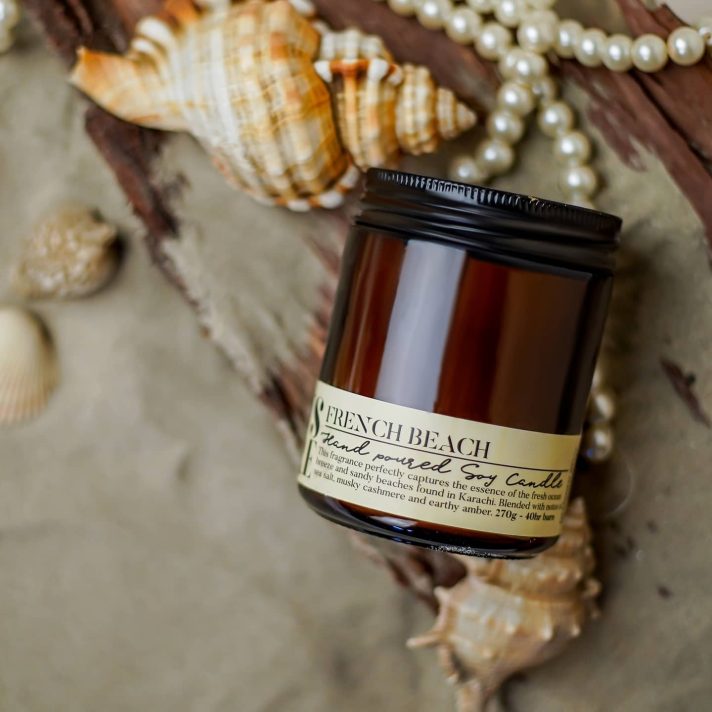French Beach candle by Scents on Fire
