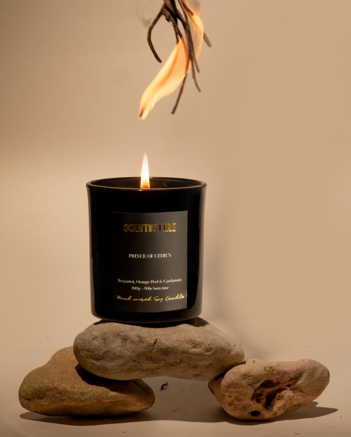 Prince of Citrus, Scented Candles by Scents on Fire