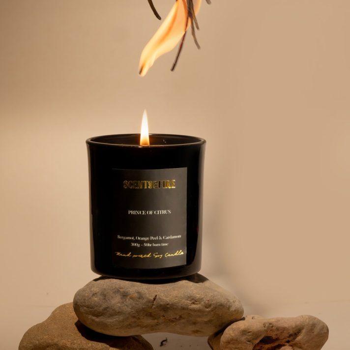 Prince of Citrus, Scented Candles by Scents on Fire